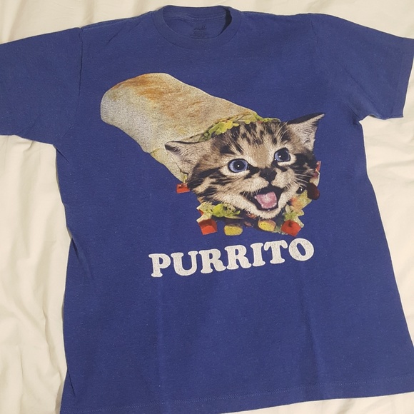 purrito t shirt